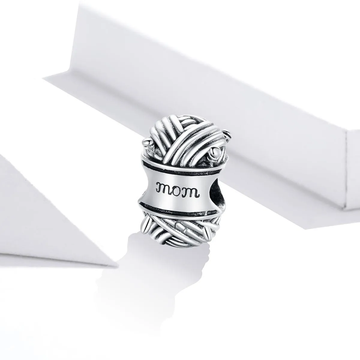 925 Sterling Silver Knitting Bead Bracelet / Necklace Accessory