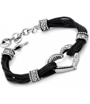 Brighton Heritage Heart Bracelet (Multiple colors)
