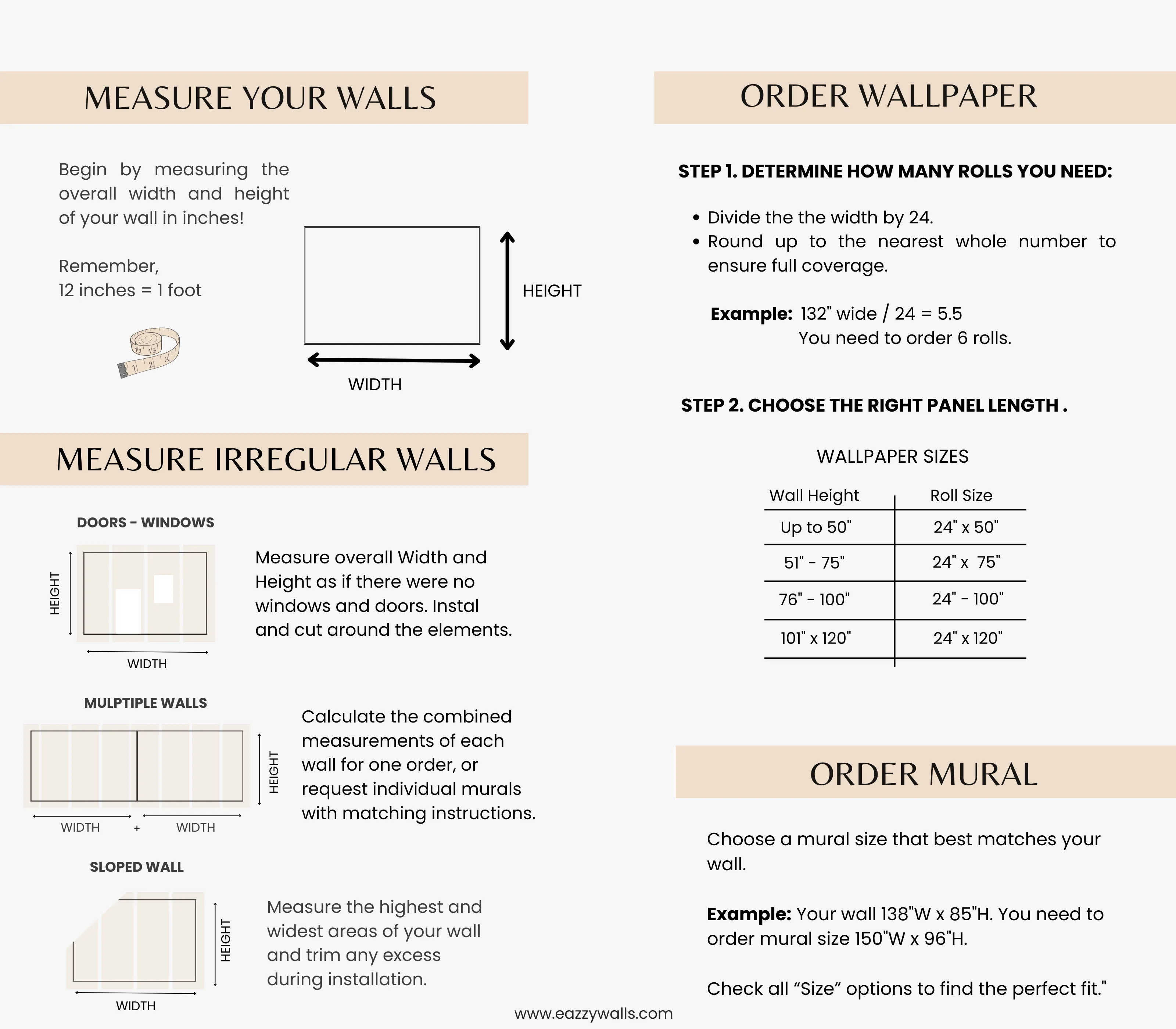Classic Beige and Gray Plaid Wallpaper - Peel and Stick Wallpaper