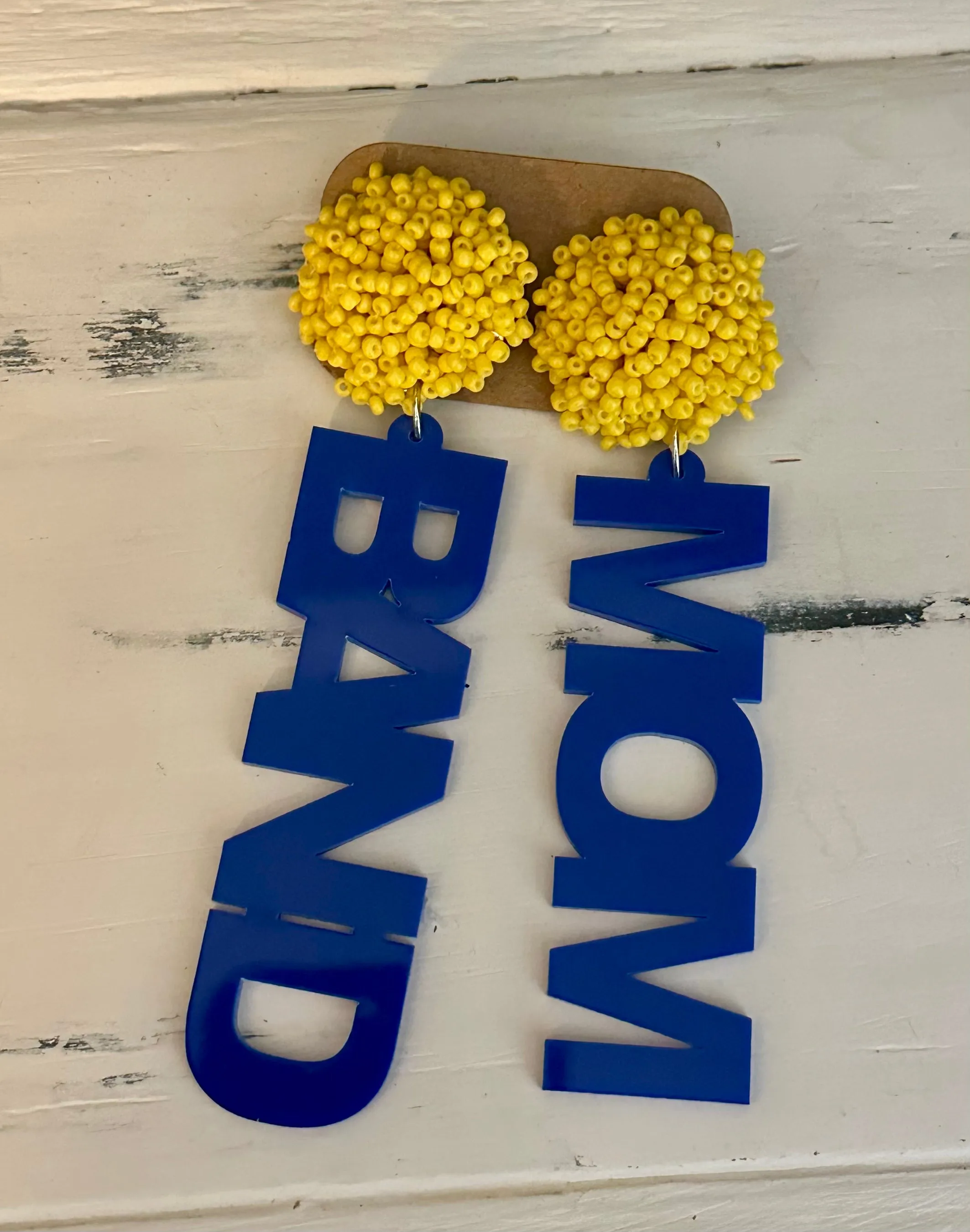CUSTOM Pom Pom Earrings