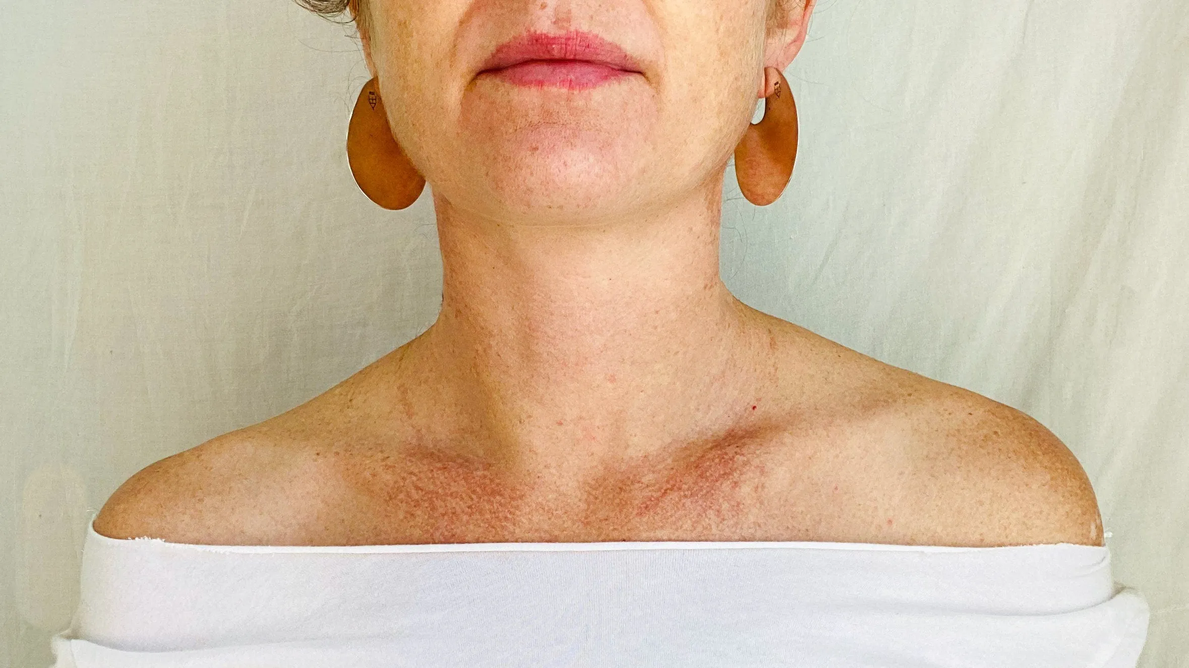 Flat Hoop Earrings. Sterling Silver. Atelier Aadya. 0961
