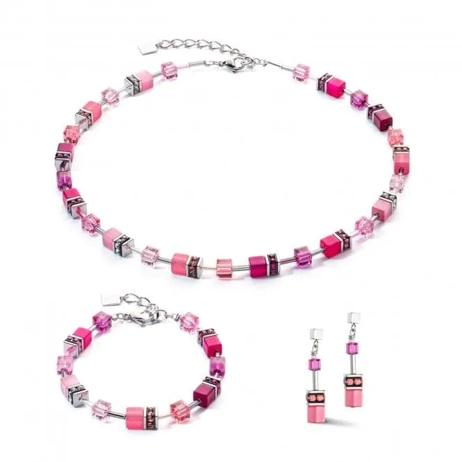 GeoCUBE® Iconic Viva Magenta Earrings 2838/21-0422