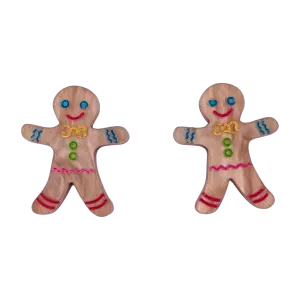 Gingerbread - earring stud