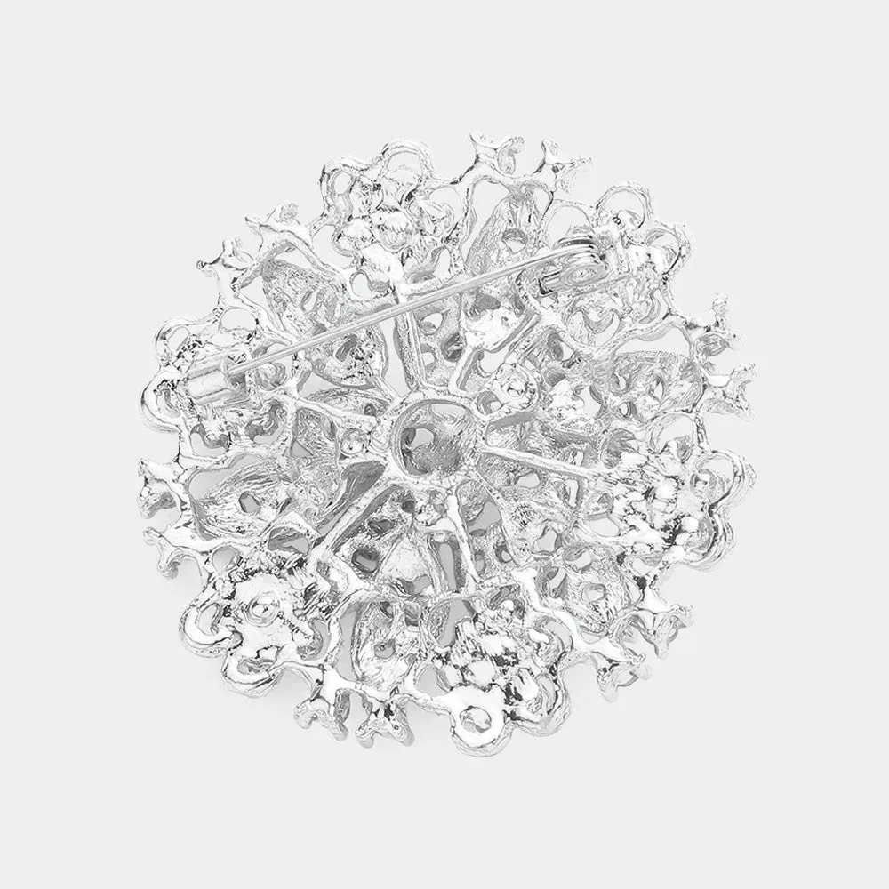 iLLASPARKZ Glass Crystal Bouquet Brooch