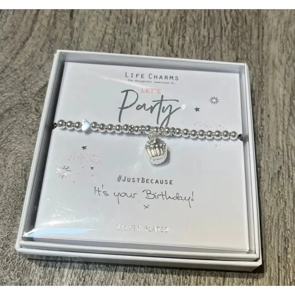 Life Charms Let’s Party Birthday Bracelet