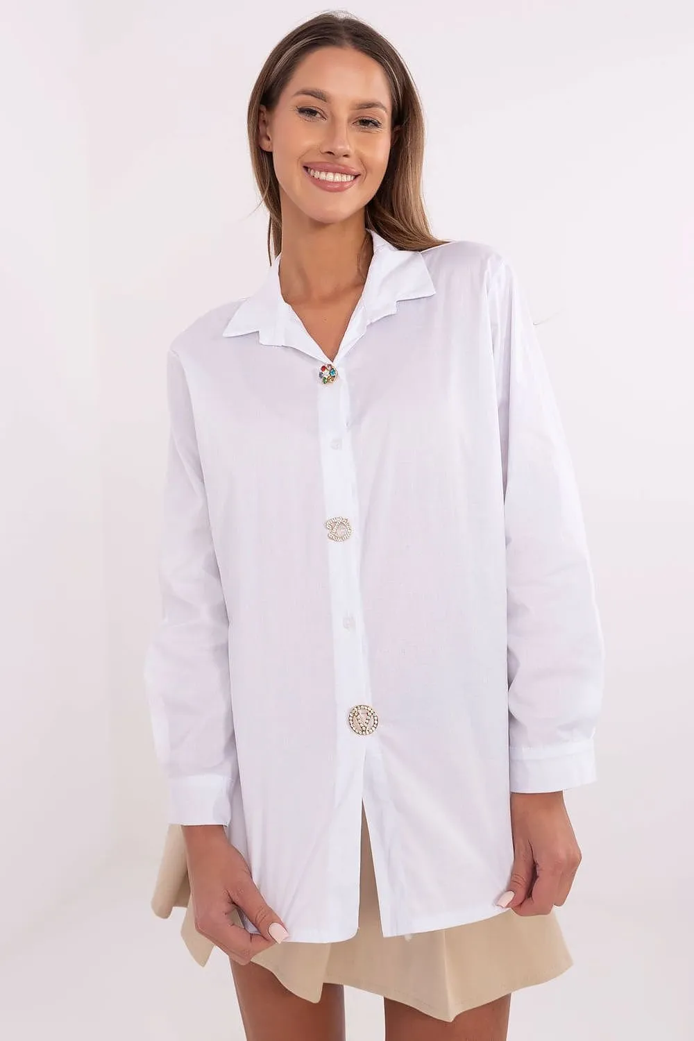 Long sleeve shirt model 204395 Italy Moda