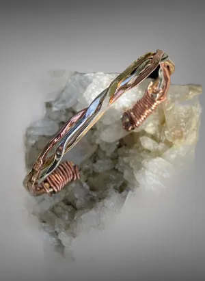 Mixed Metal Minimalist Viking Cuff Varieties