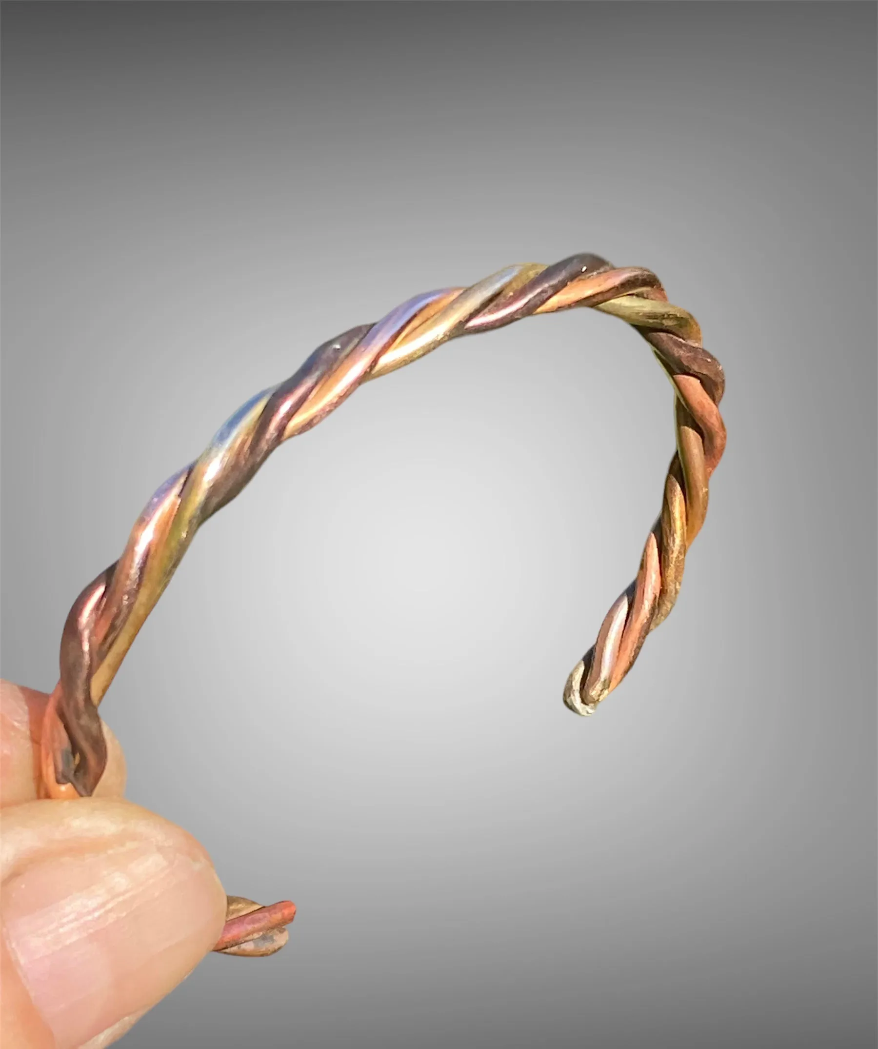 Mixed Metal Minimalist Viking Cuff Varieties