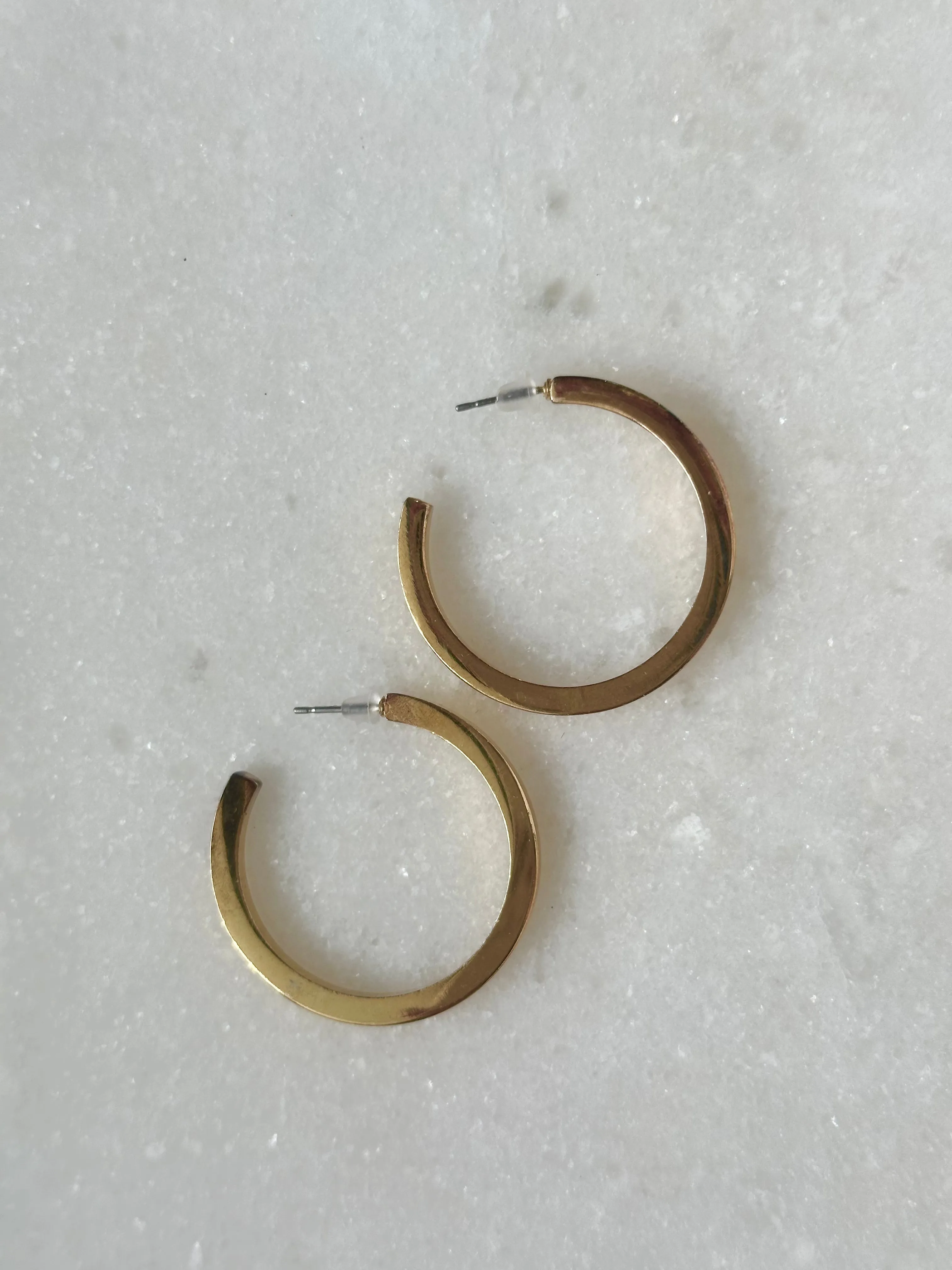 Plain Jane Gold Hoop
