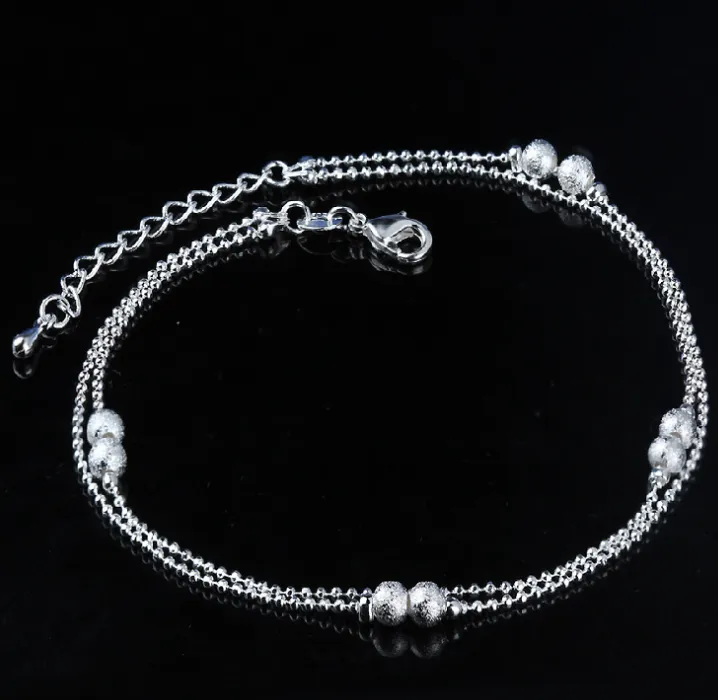 Retro star anklet