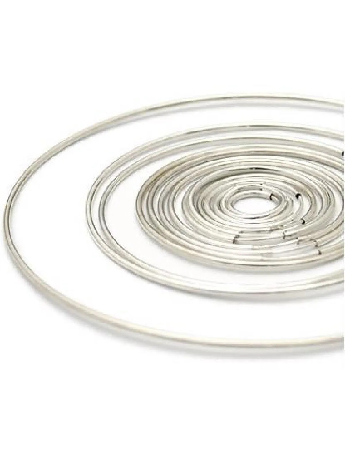 Sterling Silver Endless Hoops
