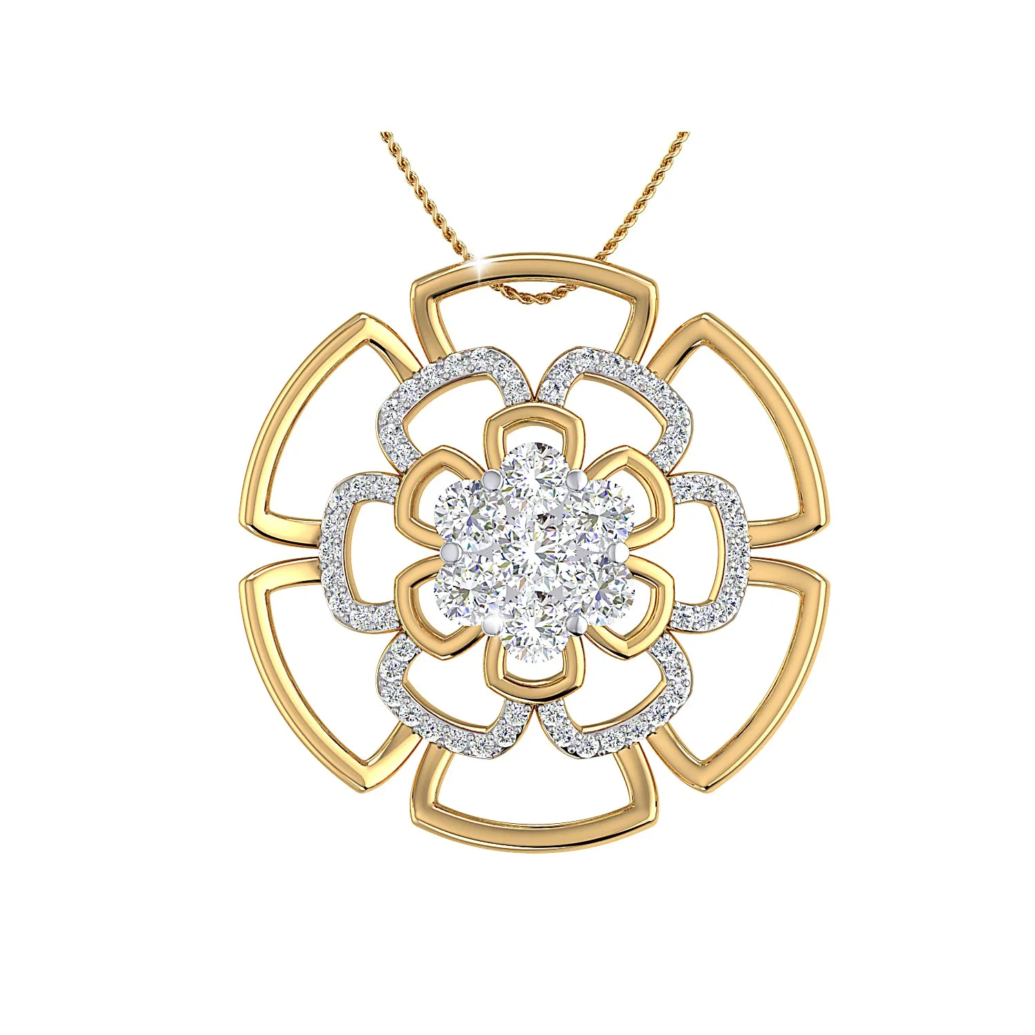 THE SPARKLING CASTER PENDANT
