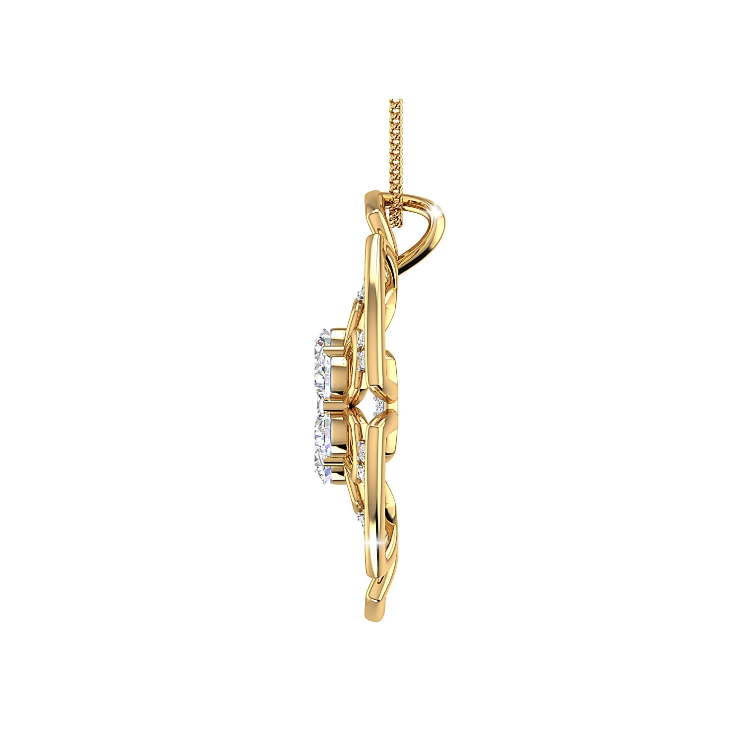 THE SPARKLING CASTER PENDANT