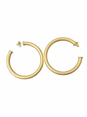 Thick Hoop Earrings