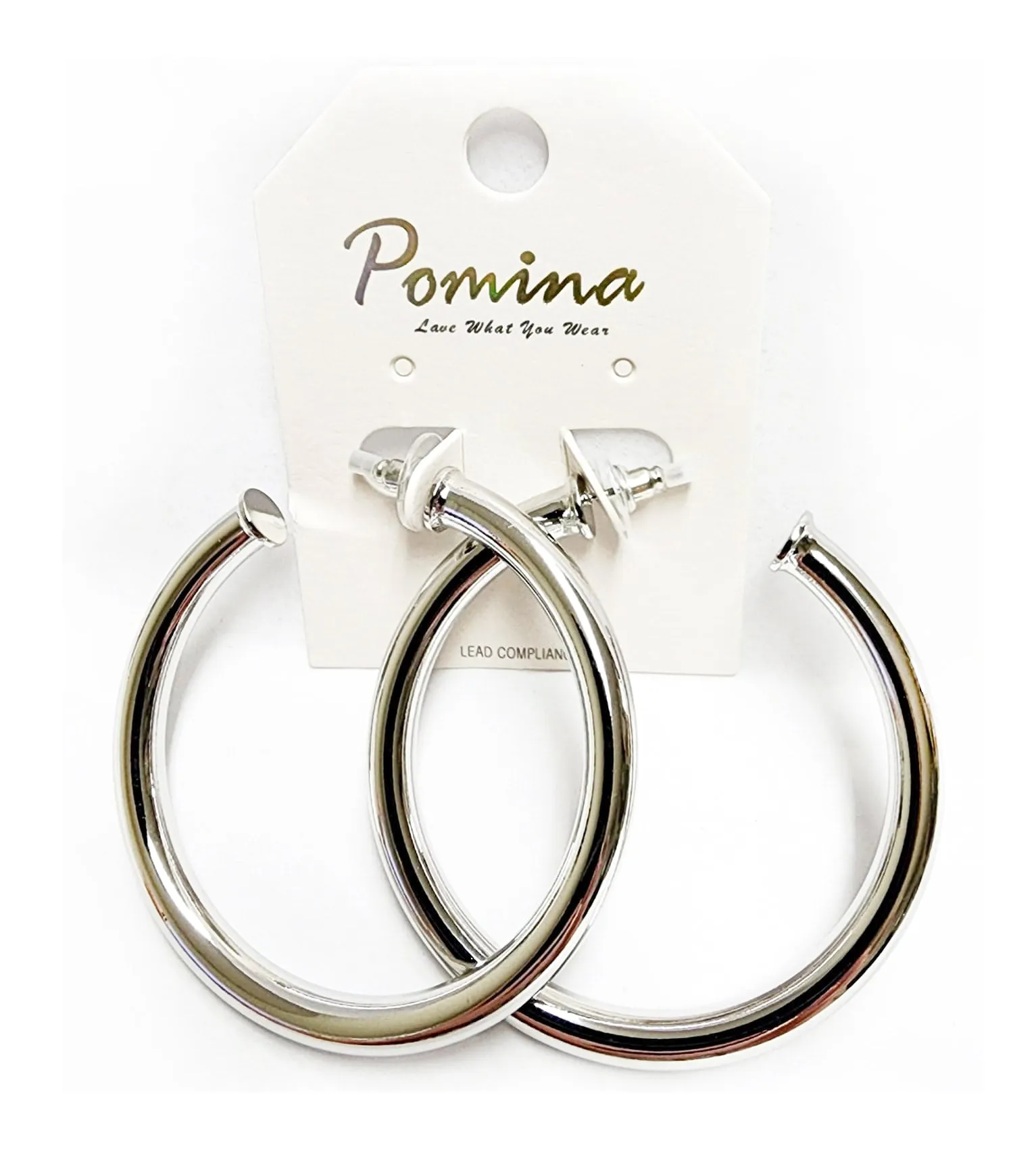 Thick Hoop Earrings
